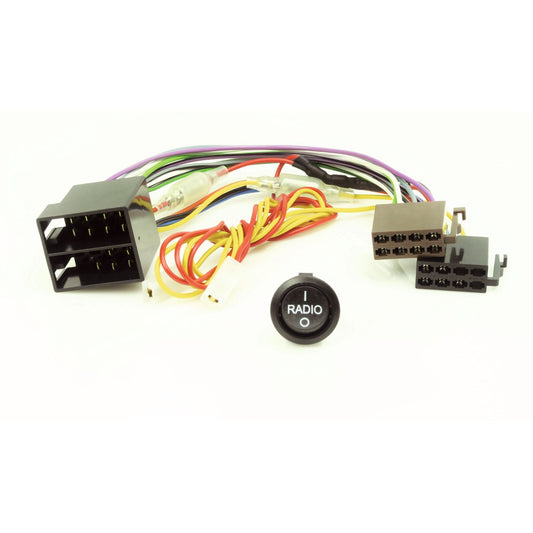 Caratec Install CI200A Stromadapter, Radio Ein/Aus Wippschalter