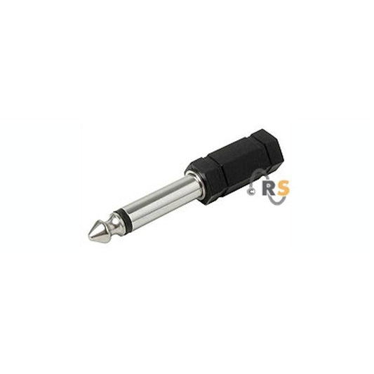 Adapter Klinkenkupplung 3,5mm Klinkenstecker 6,3mm mono