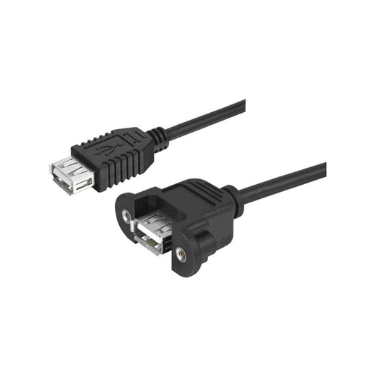 Lyndahl LKPK013 USB 2.0 Adapterkabel zur Frontplattenmontage (2x A-Buchse) 0,2m