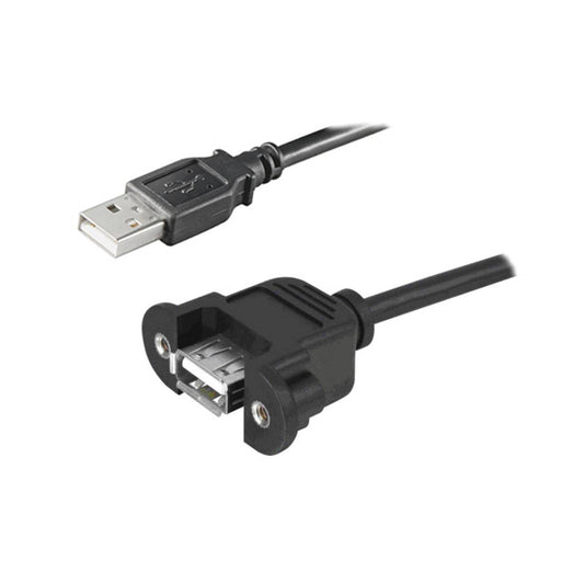 Lyndahl LKPK015-10 USB 2.0 Adapterkabel Frontplattenmontage Buchse-Stecker 1m