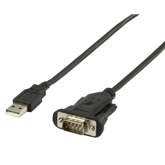 Anschlusskabel USB 2.0 A Stecker RS 232, 1,8m